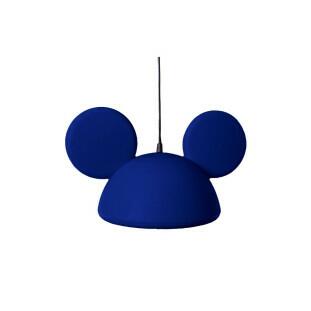 Luminária Pendente Orelha Mickey Azul- Decor Lumen