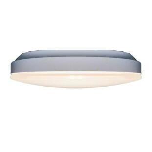 Plafon Sobrepor Redondo 30cm 12W Bivolt em ABS Branco 4000K (Branco Neutro) - Decor Lumen