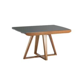 Mesa Elástica Ajustável Ella em Freijó C/Vidro 1,92cm- J.Marcon M2018-Padrão Site-decor Lumen 