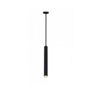 Pendente Orion Nano Tubo Preto 80cm