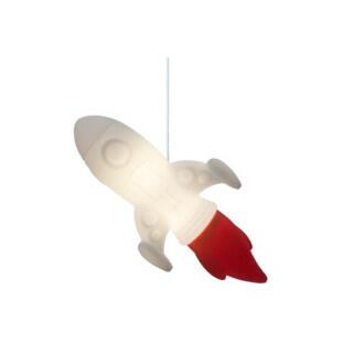 Luminária Infantil Foguete Vermelho 1xe27 - Usare