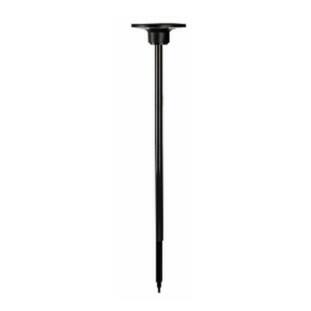 Balizador em Alumínio e ABS 73cm Preto 3000K IP65 Linha Moon 12w - Evoled LE-3910 - Capa - Decor Liumen