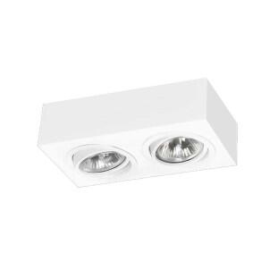 Plafon Duplo de Sobrepor Branco