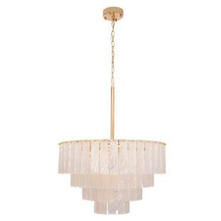 Pendente Prince Dourado Metal e Vidro Halopin G9 - Studioluce