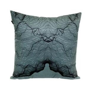 Almofada Capri Verde Escuro CortBrás 45cmx45cm -Padrão Capa Siten-Decor Lumen 