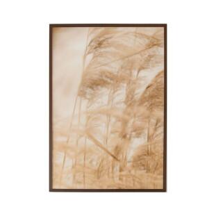 Quadro Fotográfico Natureza Dourada 29019 – Moldura Preta – 0,89 x 1,29 m