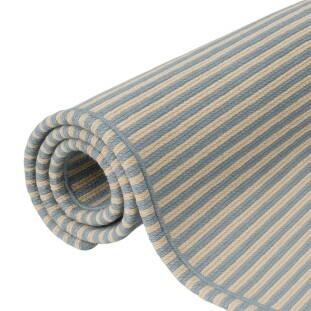 Tapete Replay Azul com Borda Virada – 2,50 x 3,00 m – Via Star – Toque Suave