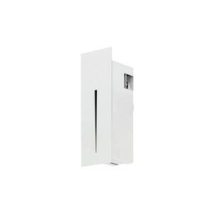Balizador de Embutir Branco 1x Halopin - Hansa 108P 