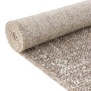 Tapete Stone Natural com Overloque – 2,20 x 3,00 m – 100% Polipropileno