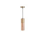 Pendente Spire Dourado e Champanhe 1XE27- Quality QPD1348CH
