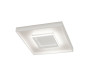 Plafon LED embutir FIT 15 PICTURE Quadrado Branco 40cm LED integrado Branco Quente - NEW LINE PL15018LED2-PAdrão Capa site_Decor Lumen 