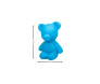 Luminária Infantil Teddy Azul (Dimensões)- Decor Lumen 