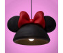 Luminária Pendente Orelha Minnie Preto