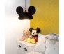 Luminária Pendente Orelha Mickey Preto 1xE27 - Usare  instalado