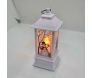 Lanterna Natal Decorativa Branca - model 1