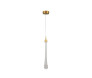 Pendente Dourado Led 2w 3000k Biv - Starlux ZR038-L fb