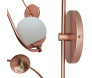  Arandela Argola Esfera Ø14cm Cobre 1xG9 - Dual ID21/4 CO DETALHE