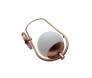 Arandela Argola Esfera Ø14cm Cobre 1xG9 - Dual ID21/4 CO DETALHE