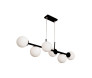 Pendente Mousse Preto Capa - Decor Lumen