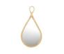 Espelho Decorativo Gota 74cm em Rattan- Mart 13409