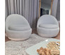 Poltrona Kaori 75cm Branco- Combinare- Ambientada 1- Decor Lumen