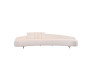 Sofa Arco Branco Madeira Reflorestada 1,90cm -Padrão-Decor Lumen