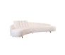 Sofa Arco Branco Madeira Reflorestada 1,90cm -Padrão Capa Site- Decor Lumen 