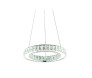 Lustre Pendente em Cristal LED 3em1 30W 40cm-NitroLux LTP005-Detalhe 1-Decor Lumen 