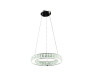 Lustre Pendente em Cristal LED 3em1 30W 40cm-NitroLux LTP005-PAdrão capa Site-Decor Lumen 