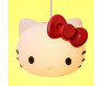 Luminária Pendente Hello Kitty Laço Vermelho 1xE27