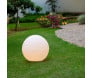 Balizador Esfera Externo G Ø60cm Branco 3XE27 - Usare