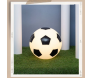 Luminária Infantil Bola De Futebol Preta E Branca - Usare amb3