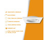 Medidas Spot de Embutir Face Plana Orientável 1x PAR30 - Interlight IL0159