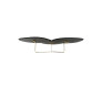 Mesa de centro Drie Preto Fosco em Aço- Artefama/moora -Padrão Site -Decor Lumen 