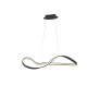 Pendente Flow Preto LED 30W Capa - Decor Lumen