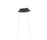 Pendente Flow Preto LED 30W Canopla - Decor Lumen