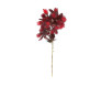 Planta Decorativa Flor De Ricino Vemelho 60cm- Tutti Flores-GU0006 