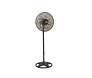 Ventilador de Coluna Delta Free em Plástico Preto 6 hélices- Venti Delta -Padrão Capa Site_Decor Lumen