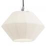 Pendente Diamante Vidro 1xE27 detalhe