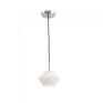 Pendente Diamante Vidro 1xE27