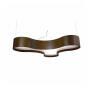 Pendente Orgânico Trevo Lâmina Natural 120cm