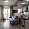 Sala de estar com Plafon 
