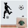 Luminária Pendente Bola de Futebol decorando quarto infantil