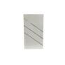 Arandela Branca Friso Diagonal 172G