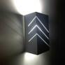 Arandela Branca Friso Diagonal 172G