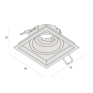 IL-47011 INTERLIGHT DECOR LUMEN INFORMAÇÕES DIMENSÕES