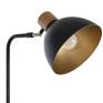 Luminária de Piso Linha Viena Madeira e Metal 1XE-27 - MADELUSTRE 3094 - Detalhe - Decor Lumen