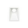 Spot de Embutir Branco Recuado Angular