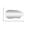  Espelho Prata Decorativo Forma Orgânica OCTANS 70cm-Fuzimoto Espelho Prata Decorativo Forma Orgânica OCTANS 70cm-Fuzimoto-Medidas-Decor Lumen 