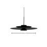 Pendente TULE preto Aluminio Ø50cm 1xMR16- Usina 25120/50-Padrão medidas site-Decor Lumen 